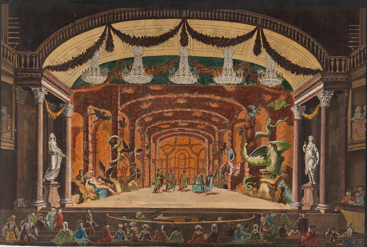 Peep Show Image, noin 1770. tekijältä Unbekannt