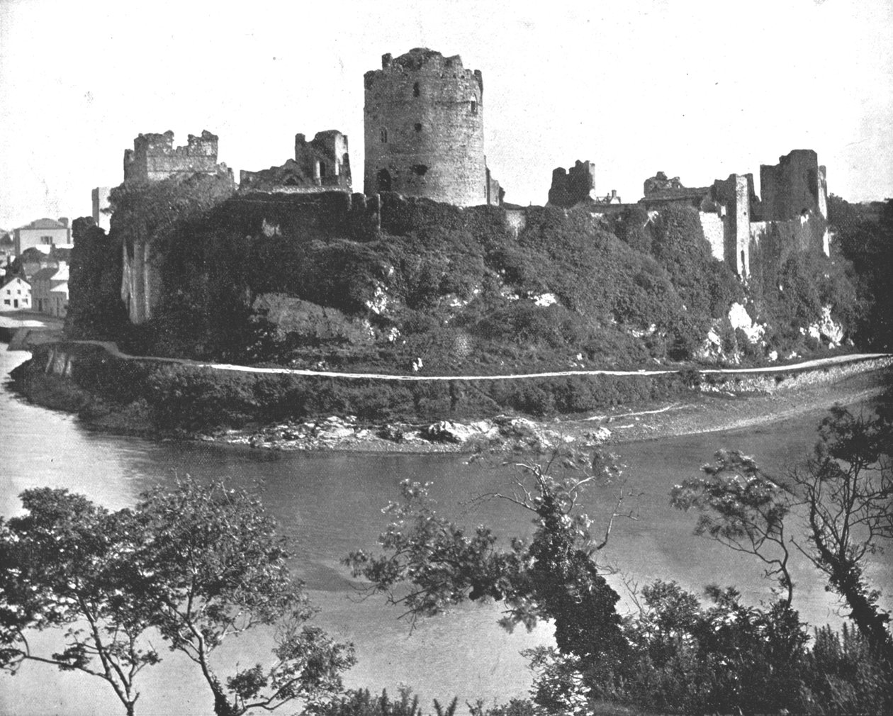 Pembroke Castle, Pembrokeshire, Wales, 1894. tekijältä Unbekannt