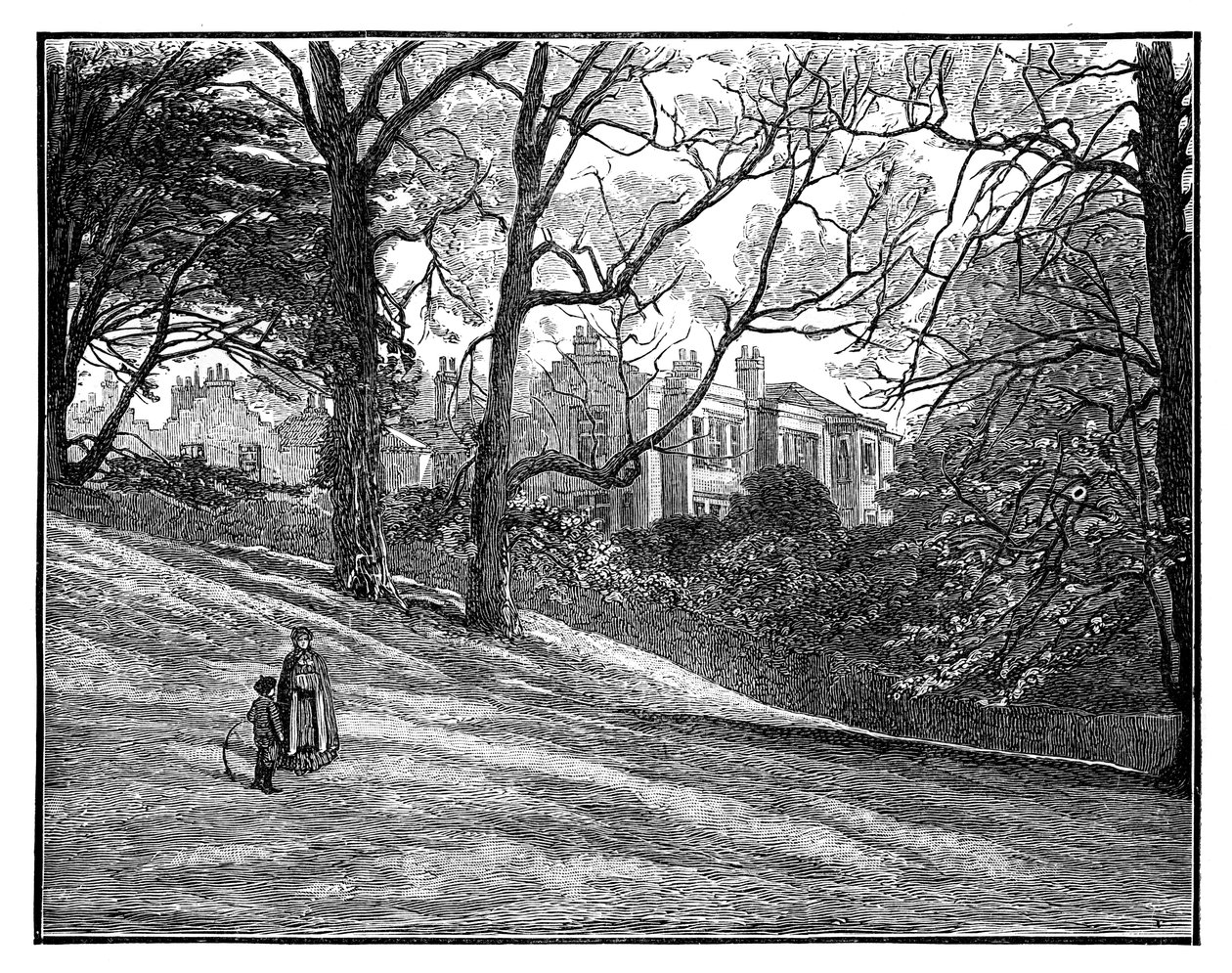 Pembroke Lodge, Richmond, Lontoo, 1888 tekijältä Unbekannt