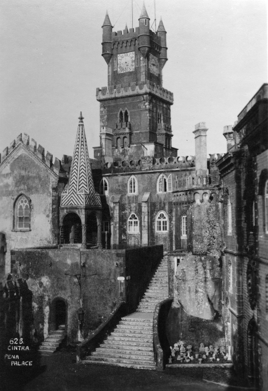 Pena Palace, Sintra, Portugali, 1900-luku tekijältä Unbekannt