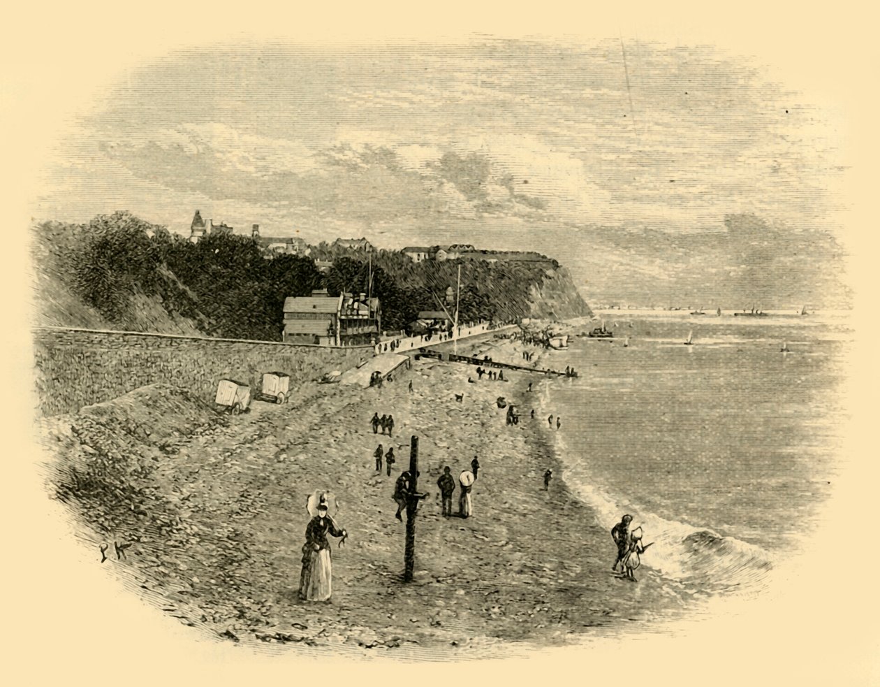 Penarth Headland, 1898. tekijältä Unbekannt