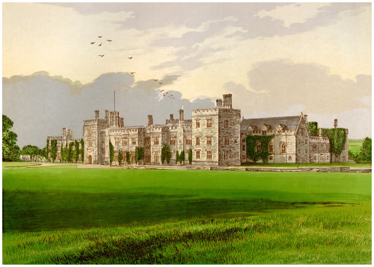 Penshurstin linna, Kent, Lord de LIsle ja Dudley, vuodelta 1880 tekijältä Unbekannt