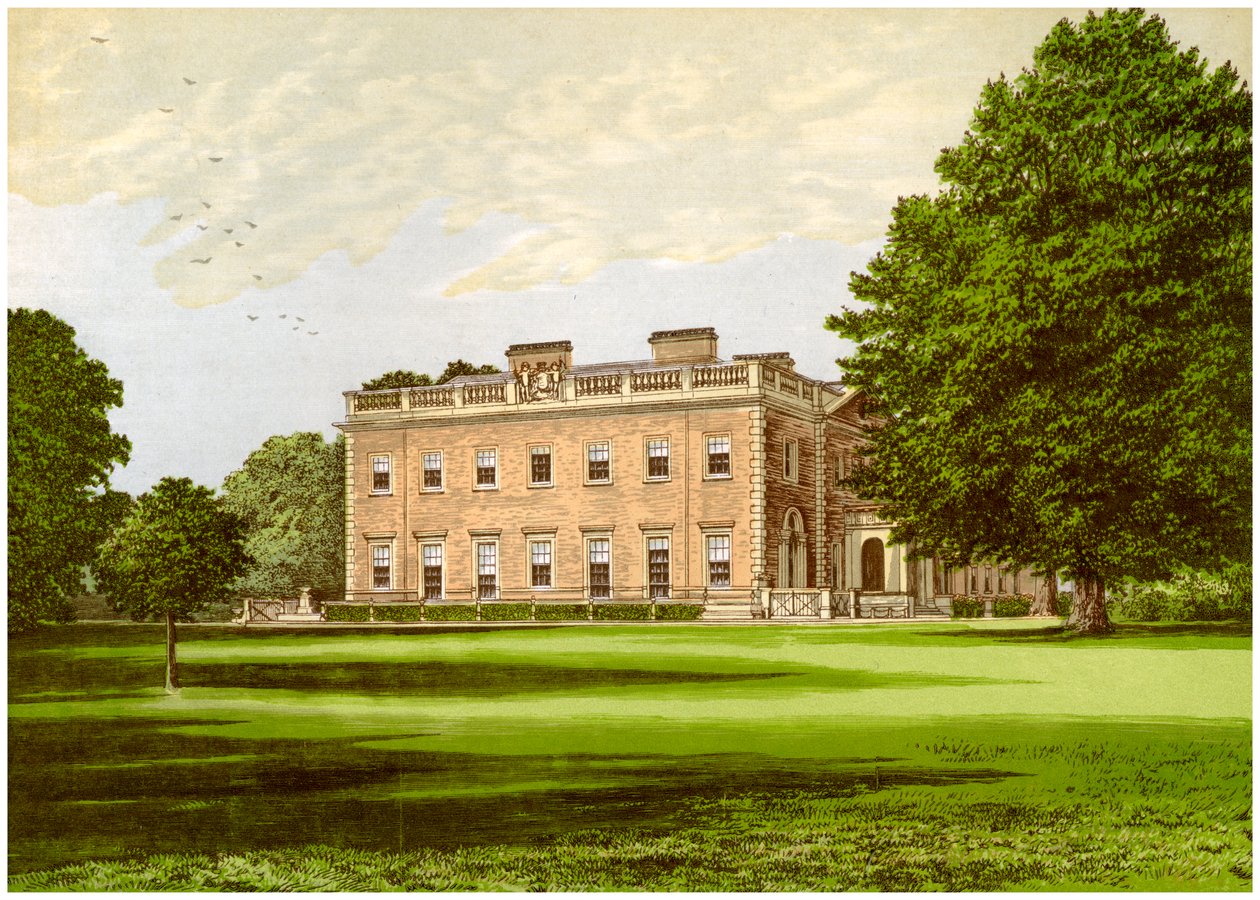 Peper Harow, Surrey, varakreivi Midletonin koti, 1880 tekijältä Unbekannt