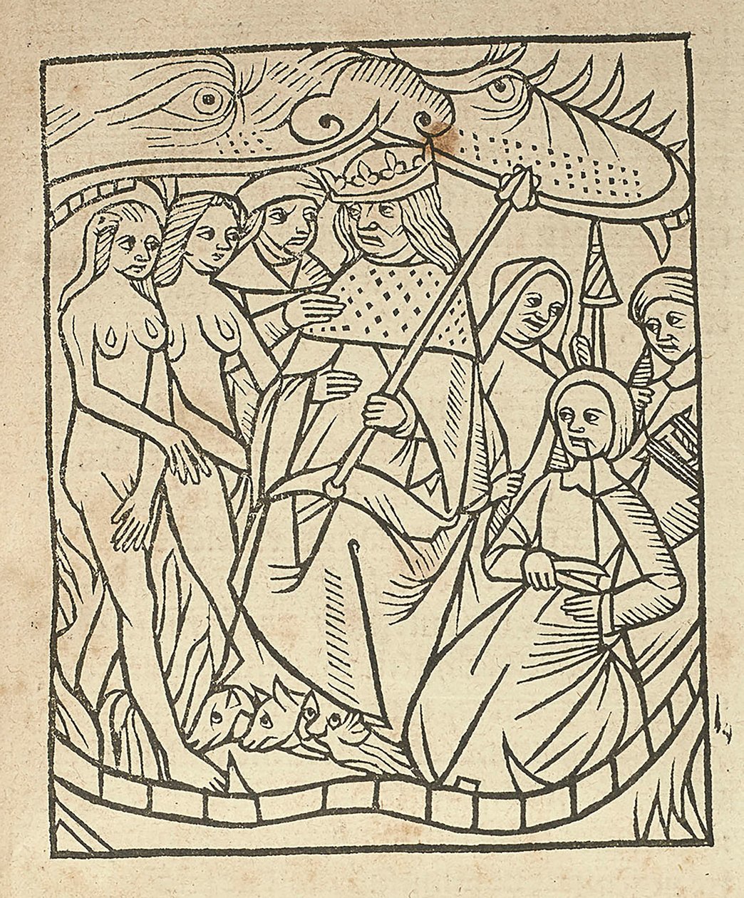 Chrétien de Troyesin Perceval, Graalin tarina, 1523. tekijältä Unbekannt
