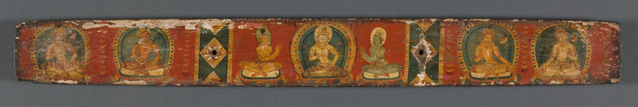Viisauden täydellisyys kahdeksalla tuhannella rivillä: Ashtasahasrika Prajnaparamita: Takakansi, 1119. tekijältä Unbekannt