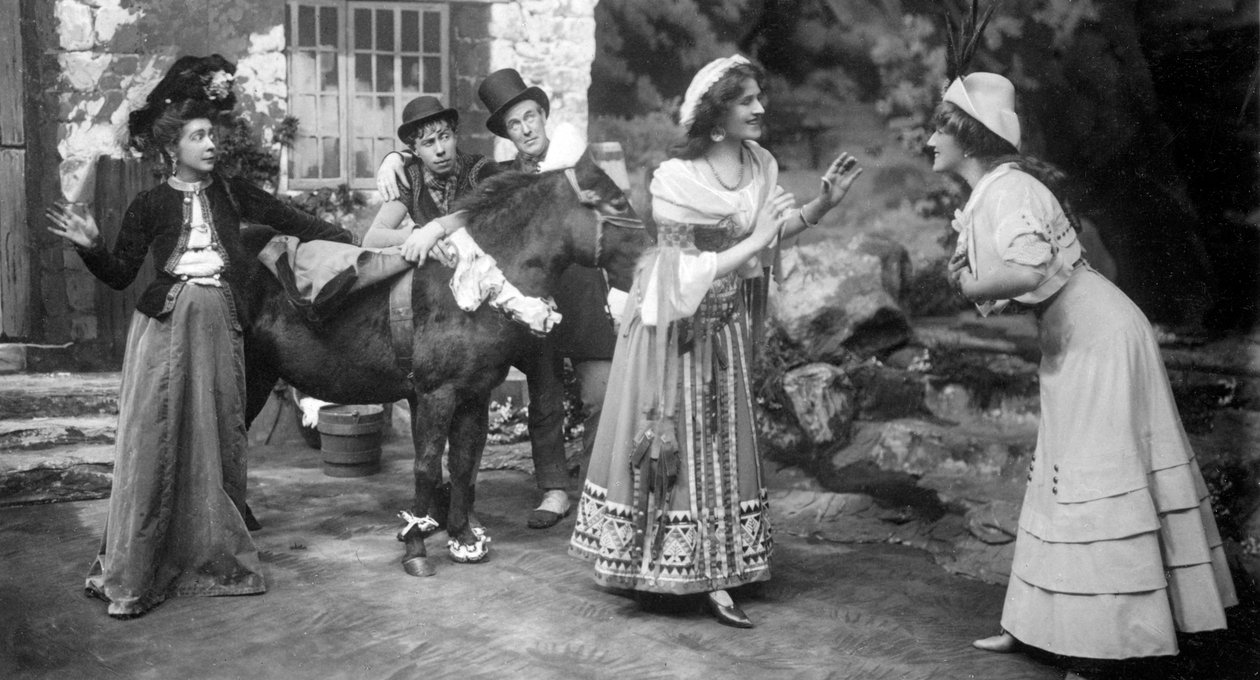 The Gay Gordonsin esitys, vuodelta 1907 tekijältä Unbekannt