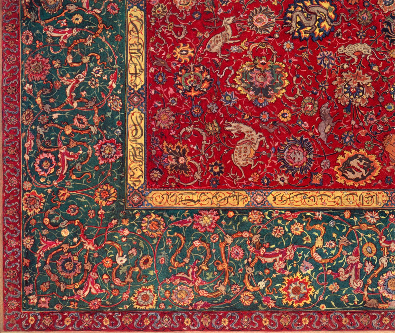 Persialainen matto, c1550, 1926 tekijältä Unbekannt