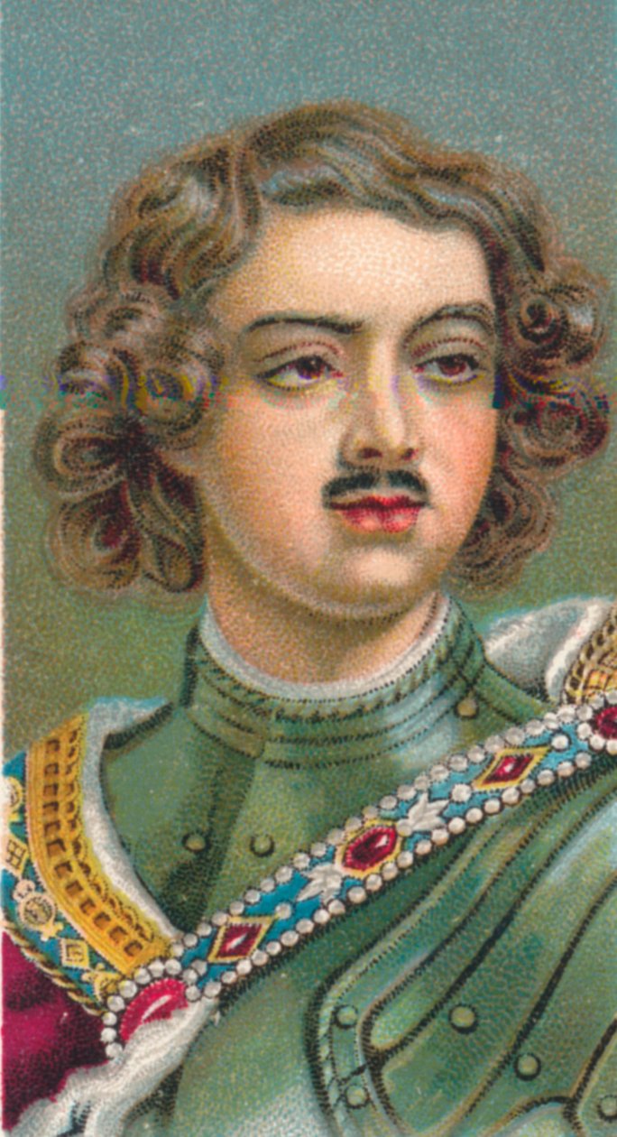 Pietari I, Suuri 1672-1725, Venäjän tsaari, 1924 tekijältä Unbekannt