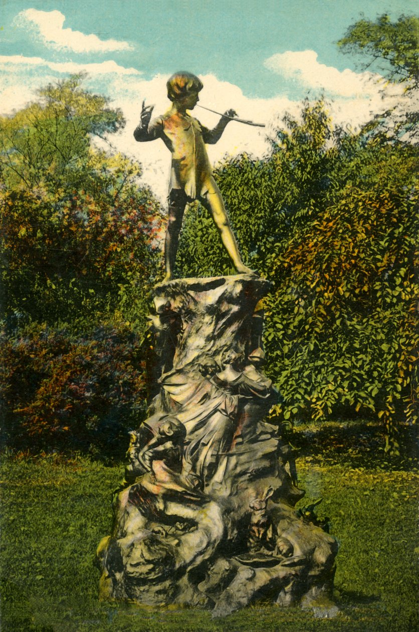 Peter Panin patsas, Kensington Gardens, Lontoo, vuodelta 1915. tekijältä Unbekannt
