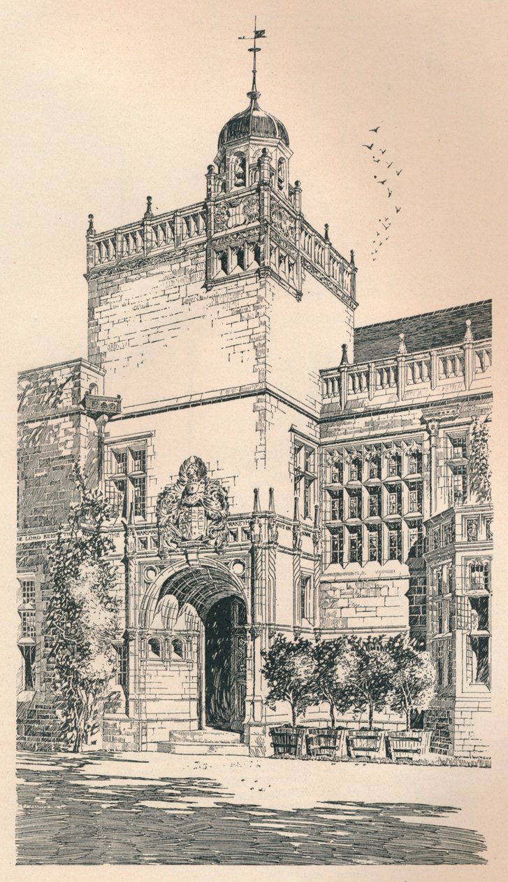 Peverey, Shropshire, Sir Aston Webb. P.R.A. Arkkitehti, 1919 tekijältä Unbekannt