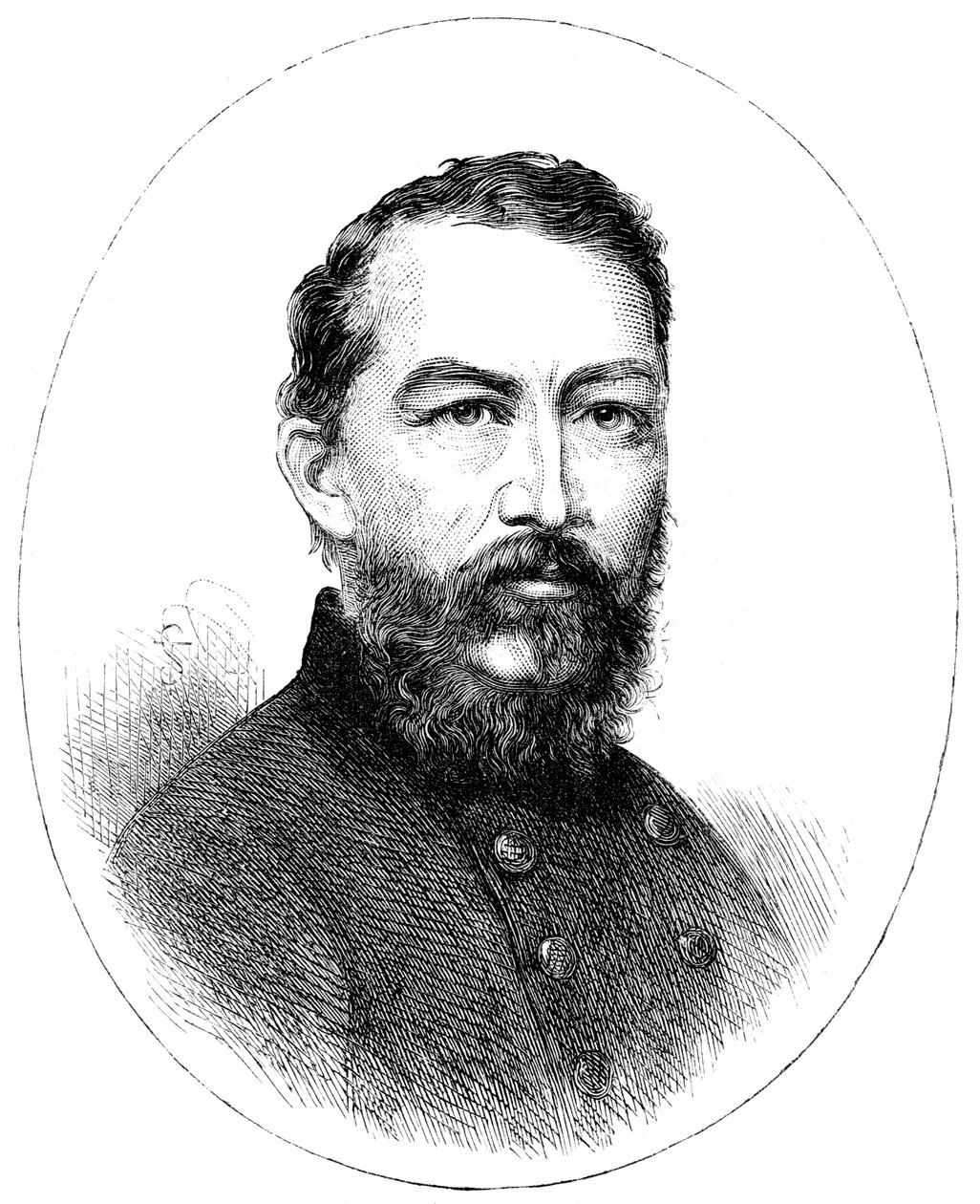 Philip Henry Sheridan, Yhdysvaltain sisällissodan unionin kenraali, vuodelta 1880 tekijältä Unbekannt