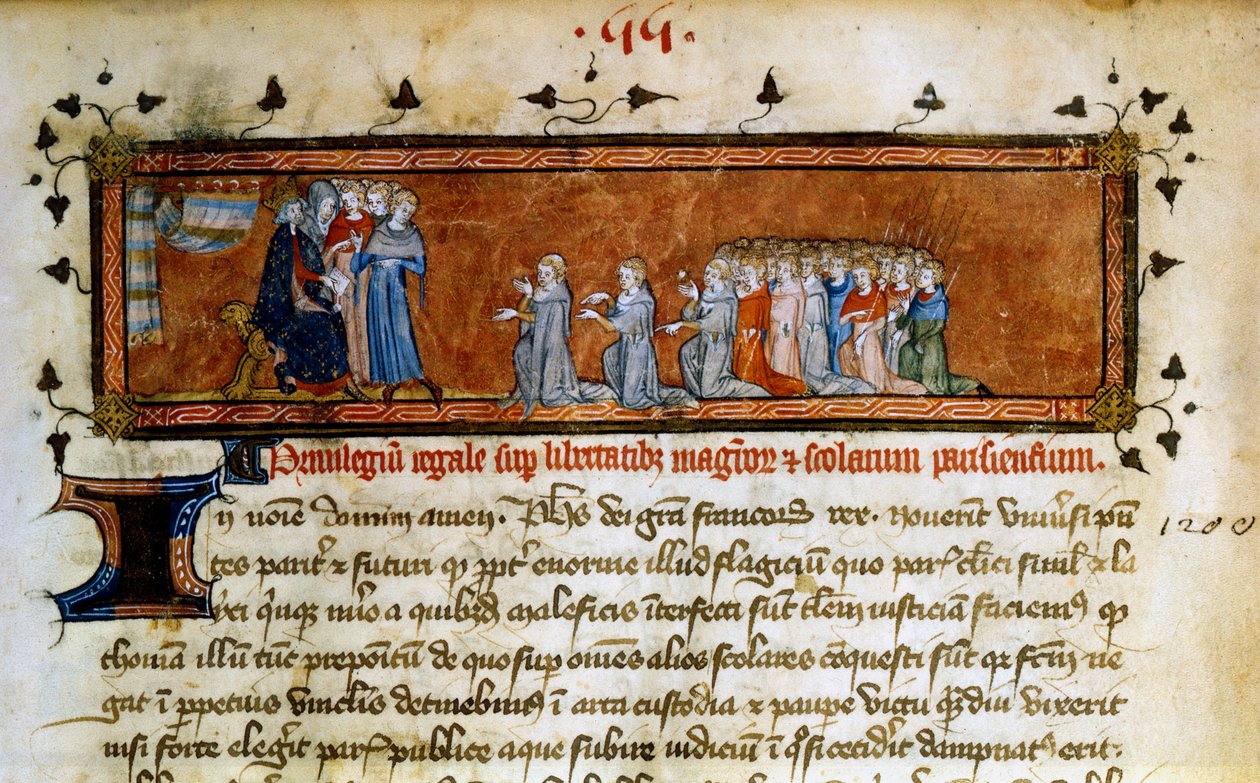 Philippe Auguste, 1300-luvun puoliväli tekijältä Unbekannt