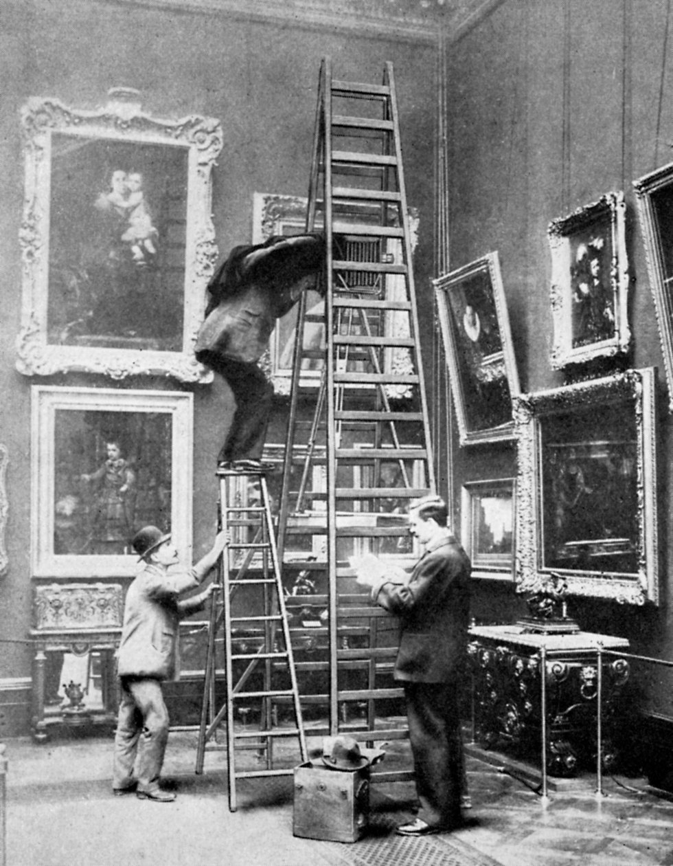 Valokuvaus Wallace Collectionissa Lontoossa, 1908-1909 tekijältä Unbekannt