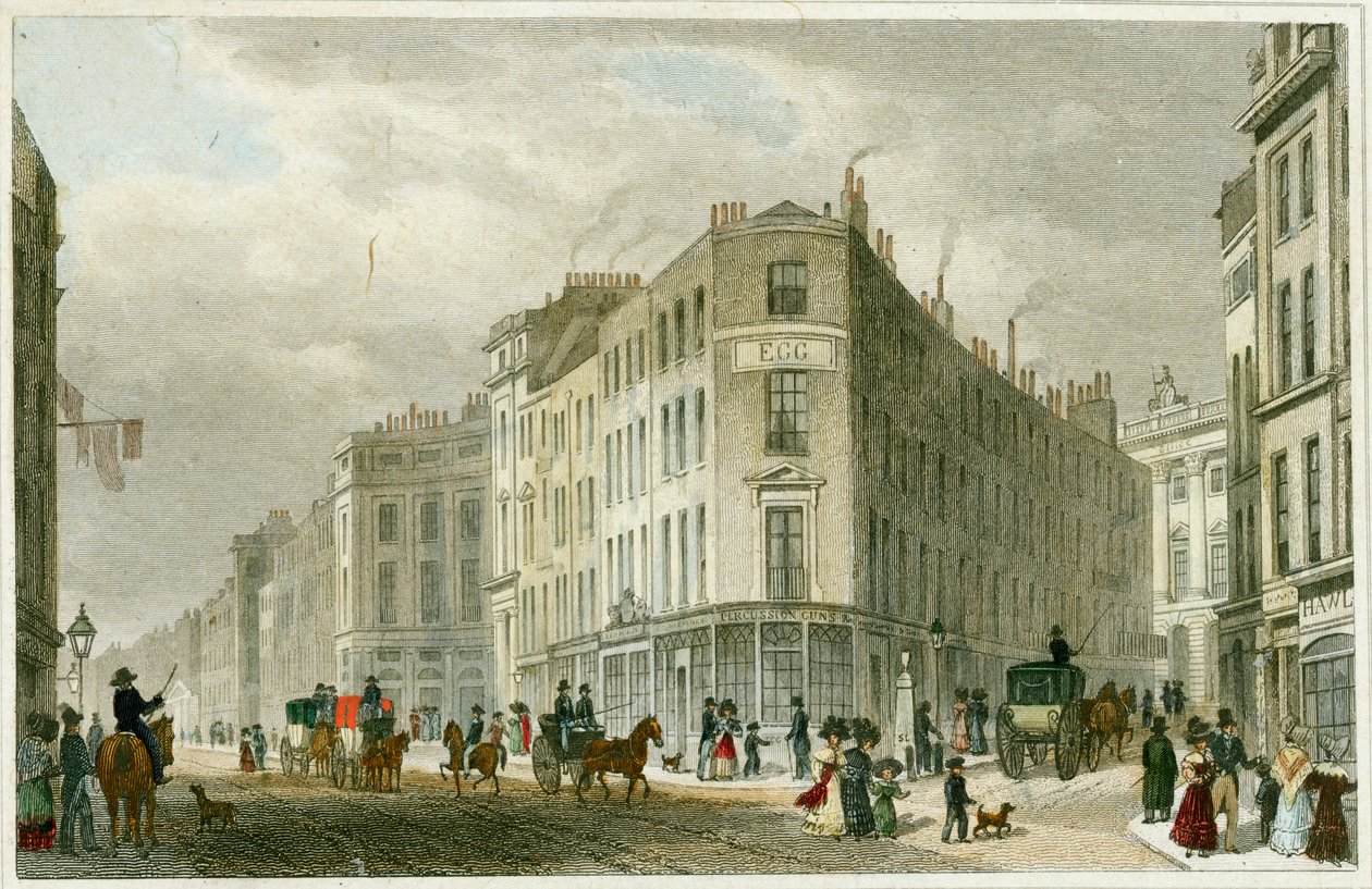 Piccadilly, Lontoo, 1830 tekijältä Unbekannt