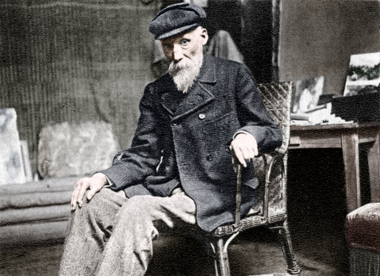 Pierre-Auguste Renoir, ranskalainen taiteilija, 1917 tekijältä Unbekannt