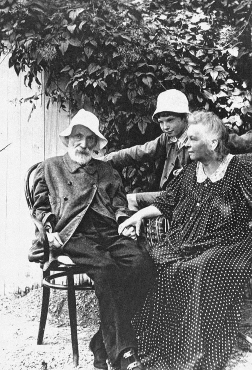 Pierre-Auguste ja Aline Renoir, Les Collettes Cagnesissa tekijältä Unbekannt