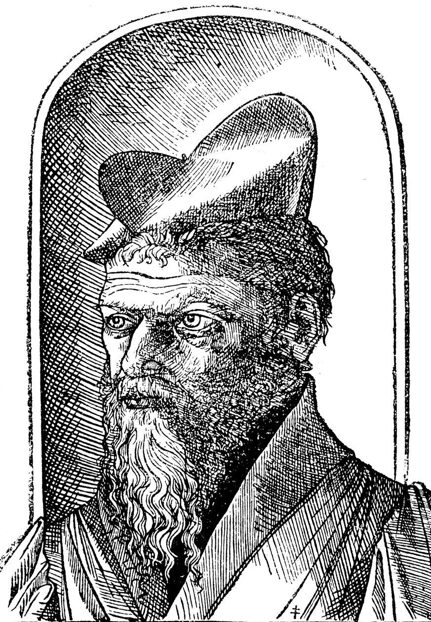 Pierre Belon 1517-1564 Ranskalainen luonnontieteilijä, 1553 tekijältä Unbekannt
