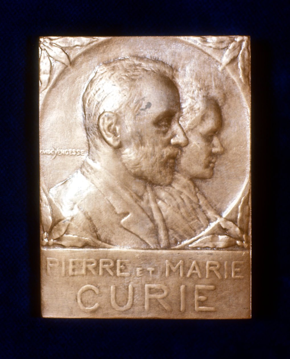 Pierre ja Marie Curie, ranskalaiset fyysikot tekijältä Unbekannt