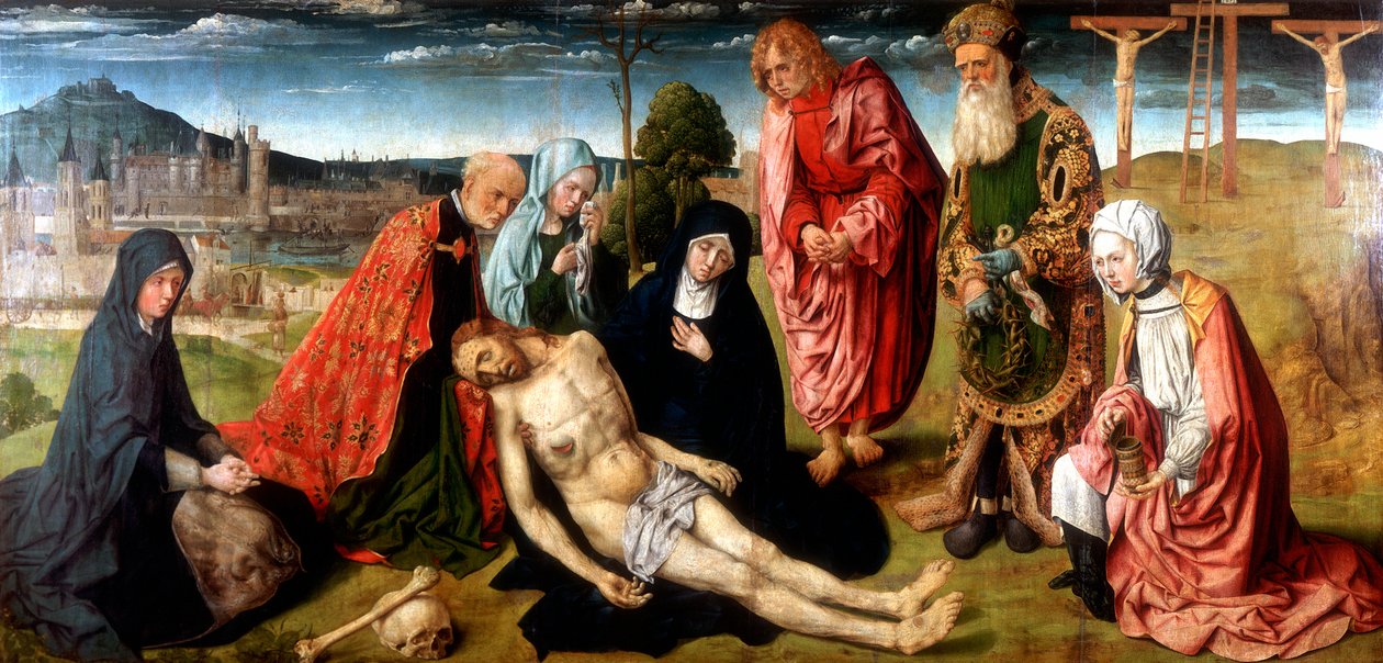 Pieta Saint-Germain-des-Pres, c1500 tekijältä Unbekannt