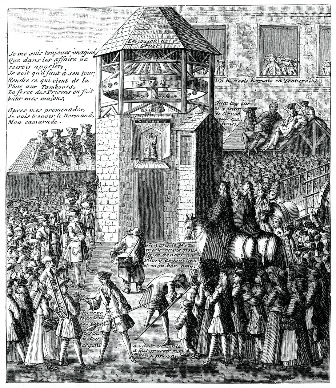 Pillory In The Market, 1885 tekijältä Unbekannt