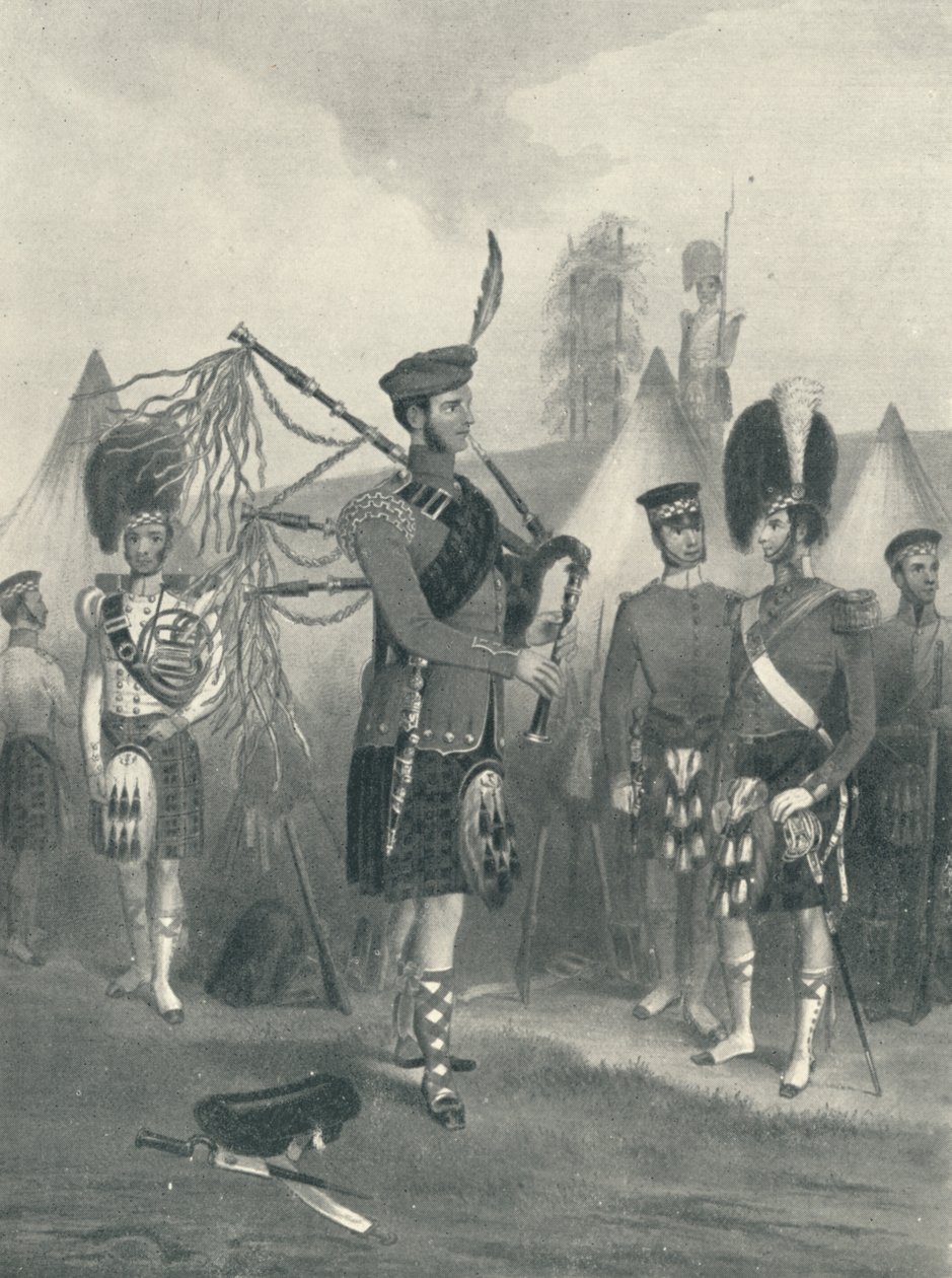 Piper, 93. Sutherland Highlanders, 1800-luku 1909 tekijältä Unbekannt