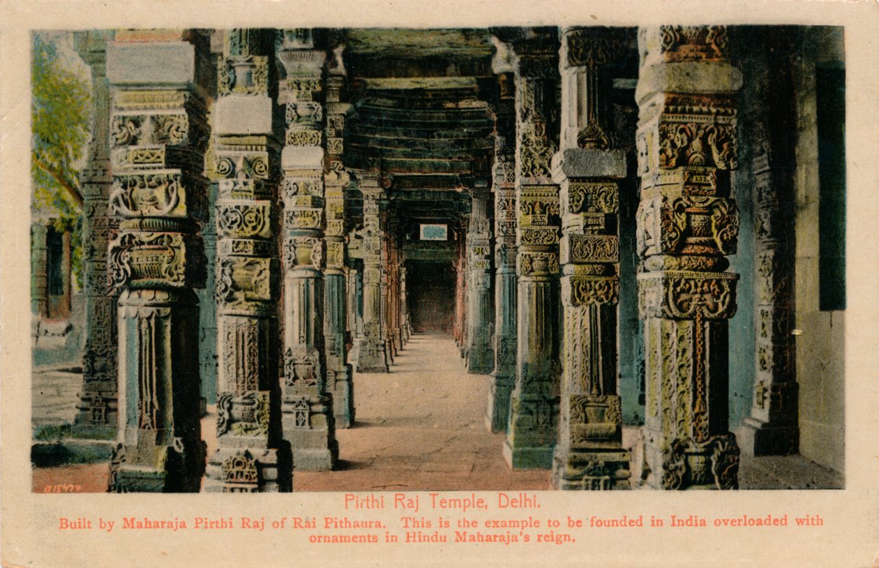 Pirthi Raj -temppeli, Delhi, 1900 tekijältä Unbekannt