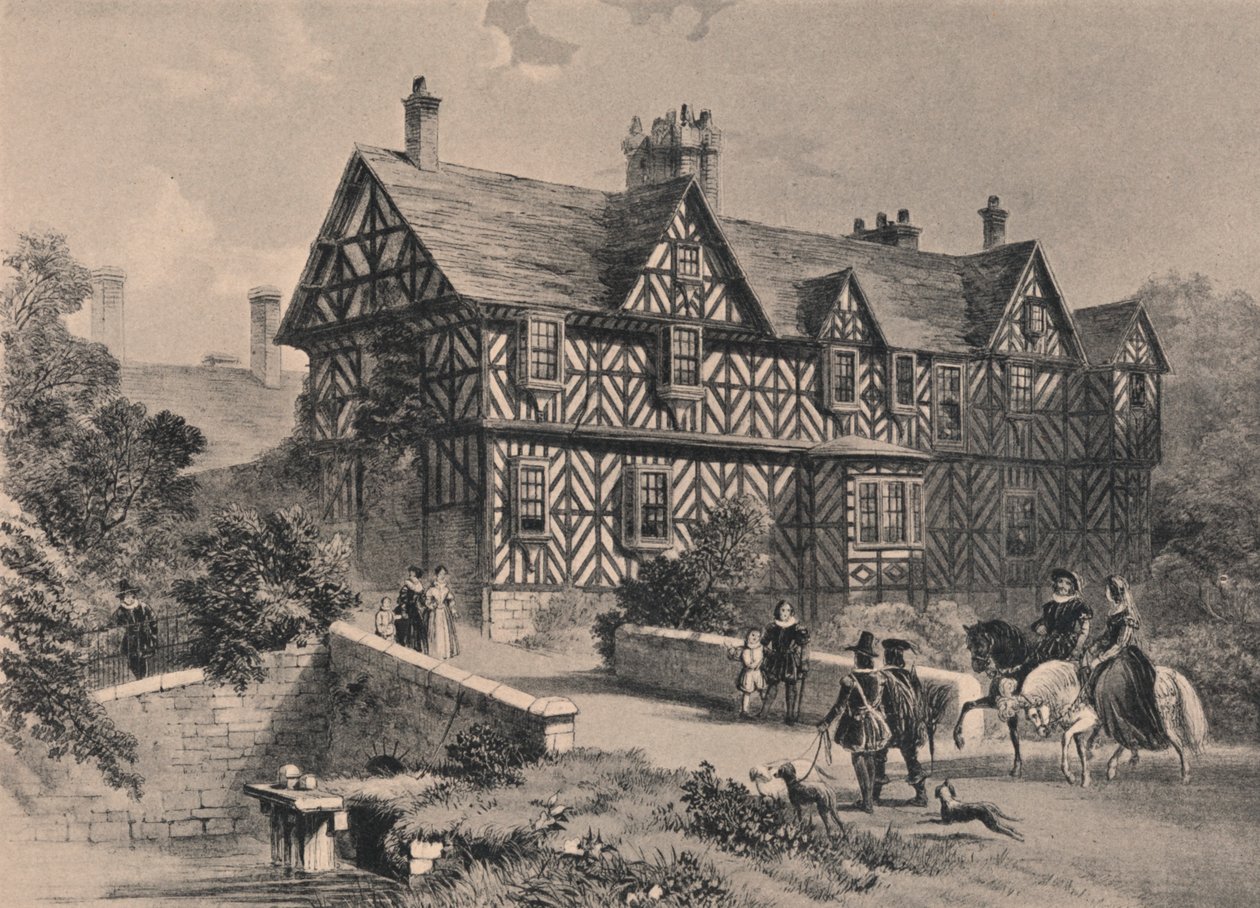 Pitchford Hall, Shropshire, 1915 tekijältä Unbekannt