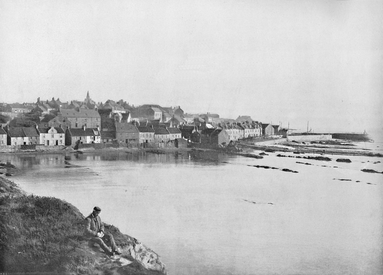 Pittenweem - Lännestä, 1895 tekijältä Unbekannt