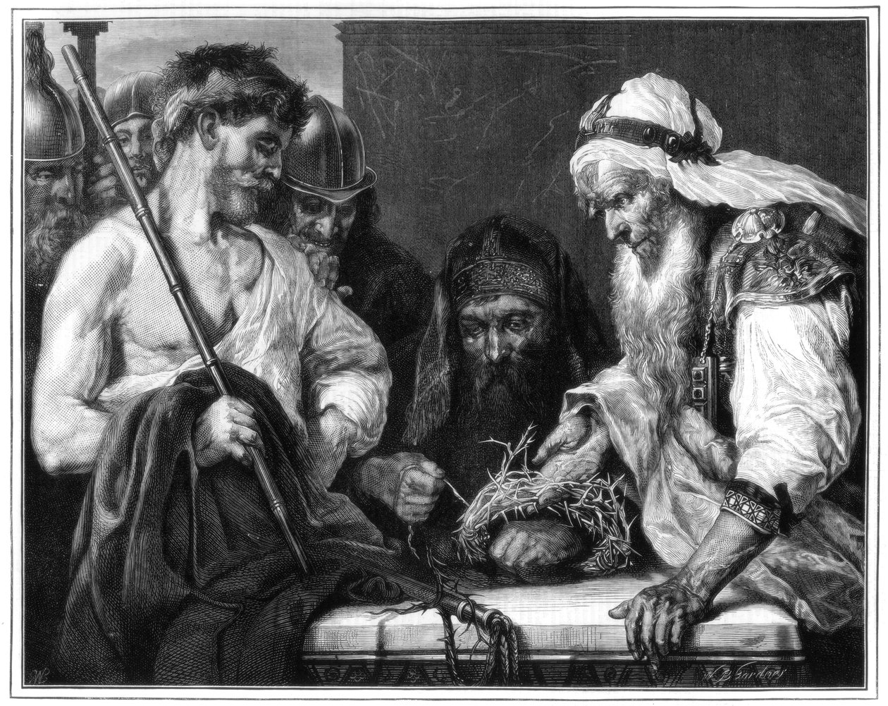 Orjantappurakruunun punonta, 1875 tekijältä Unbekannt