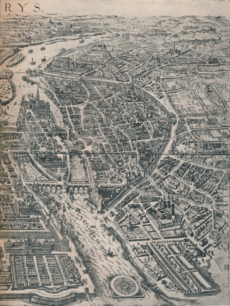 Pariisin suunnitelma, c1630 1915 tekijältä Unbekannt