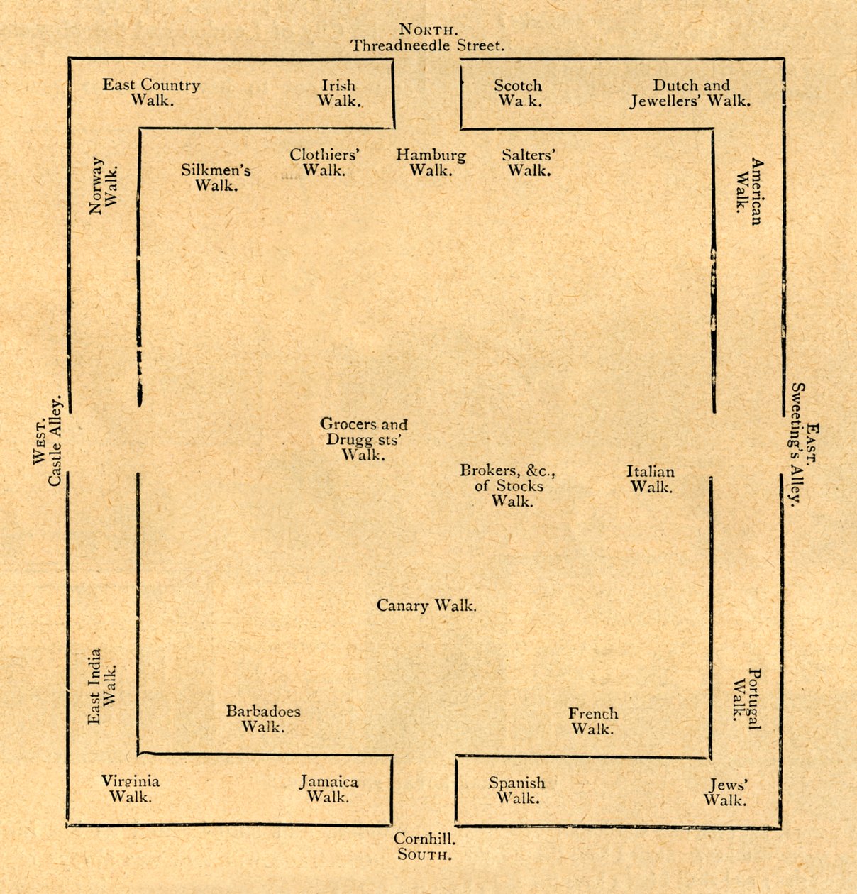 Pörssin suunnitelma 1837, 1897. tekijältä Unbekannt