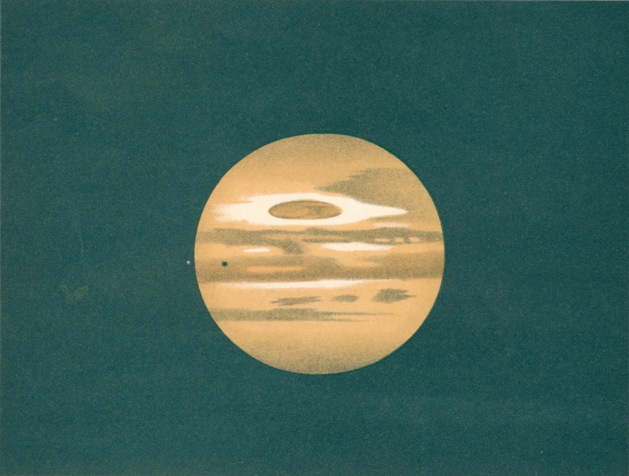 Planeetta - Kuva 1. Jupiter, 1902 tekijältä Unbekannt