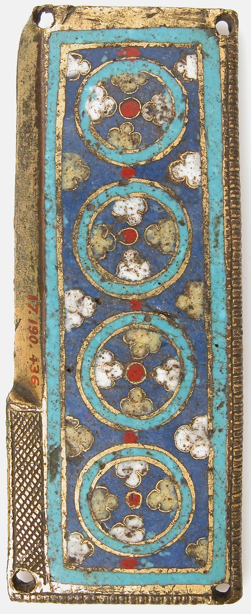 Muistolaatta pyhäinjäännöksestä, saksalainen tai eteläalankolainen, n. 1175-1200. tekijältä Unbekannt