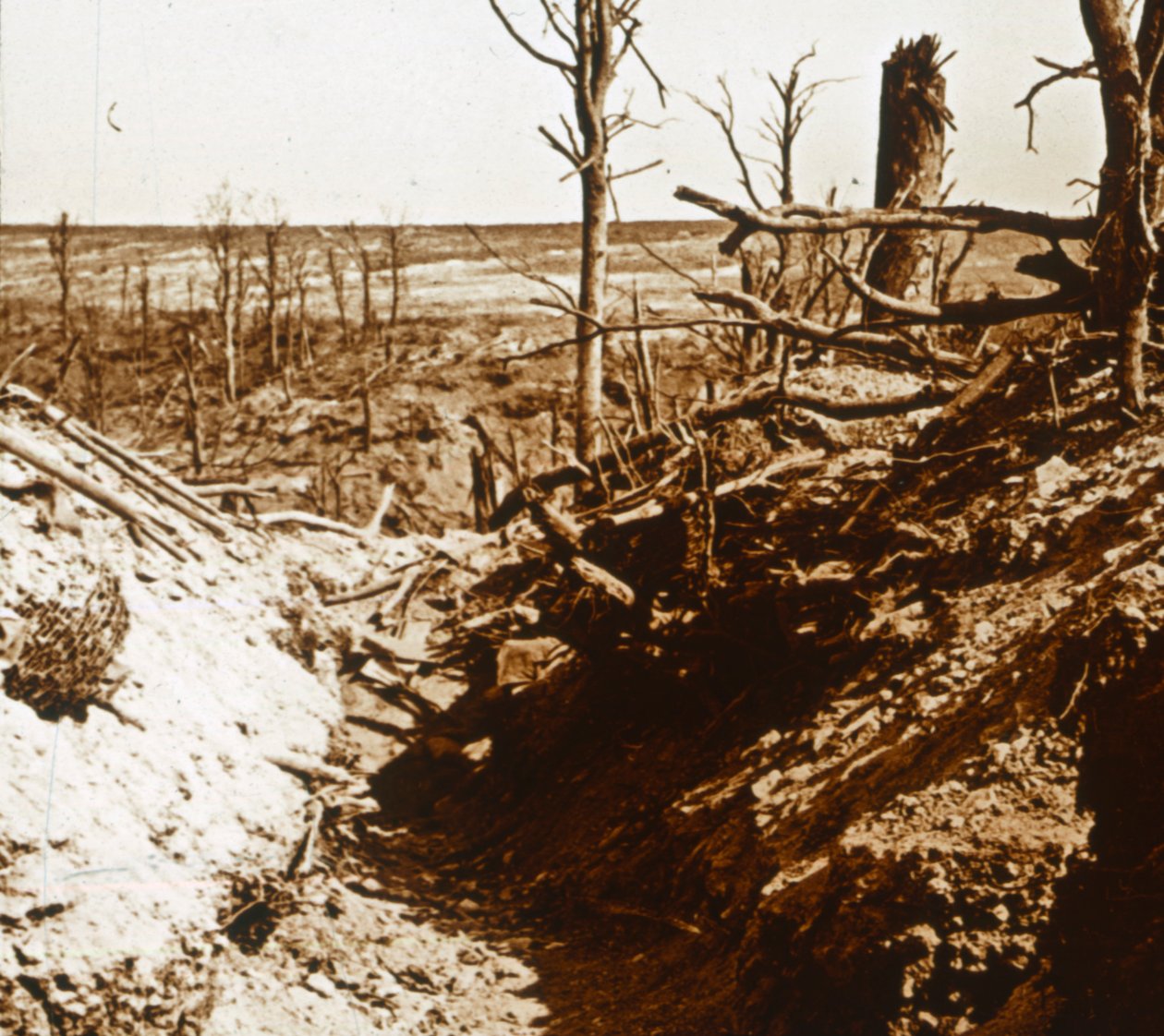 Plateau de Craonne, Pohjois-Ranska, c1914-c1918 tekijältä Unbekannt