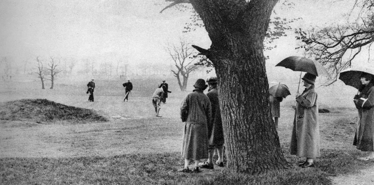Pelaa golfia Tooting Bec Commonilla, Lontoossa, 1926-1927 tekijältä Unbekannt