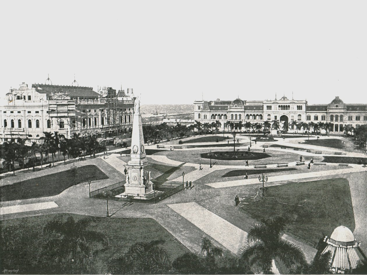 Voiton aukio, Buenos Aires, Argentiina, 1895. tekijältä Unbekannt