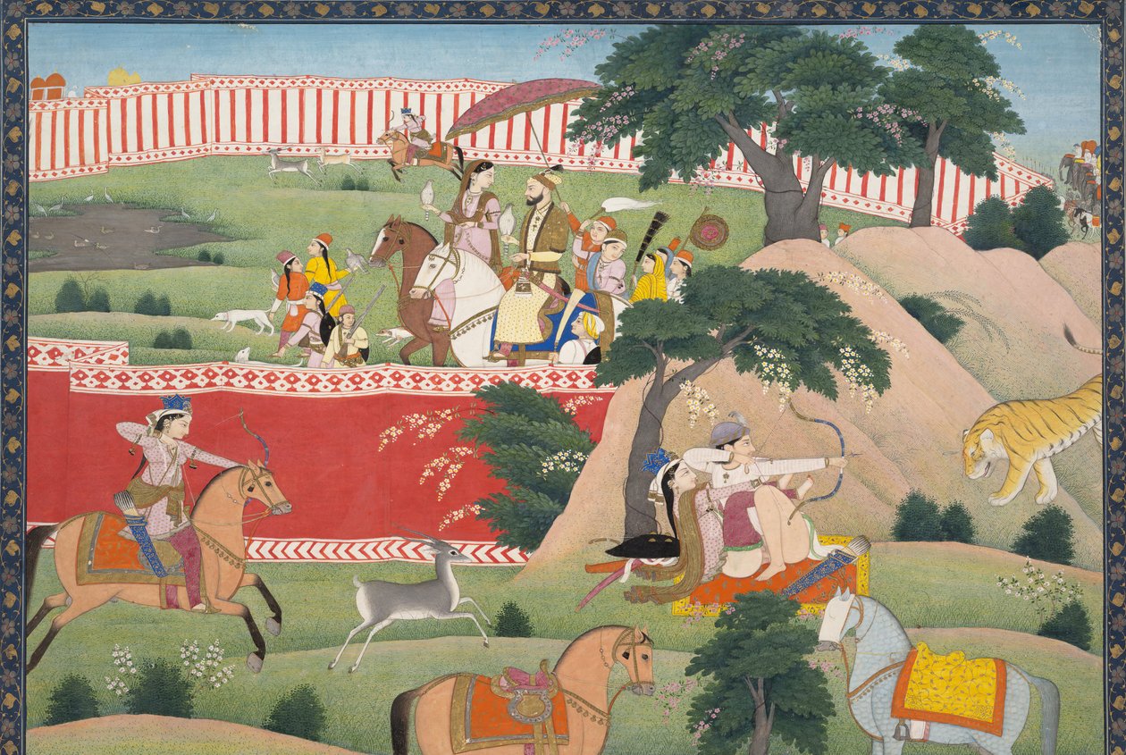 Pleasures of the Hunt, n. 1800. tekijältä Unbekannt