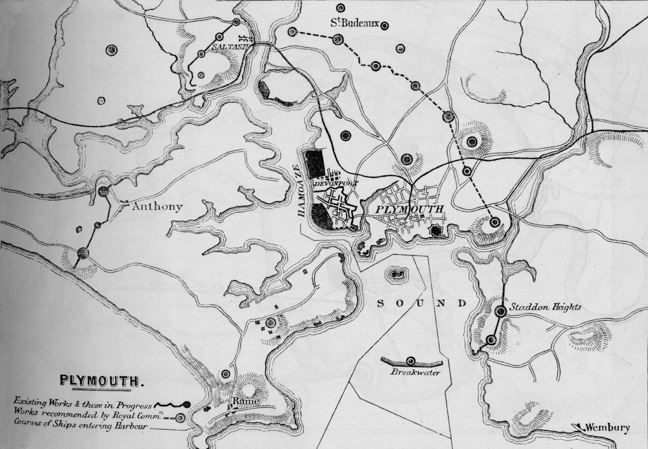 Plymouth, 1884 tekijältä Unbekannt