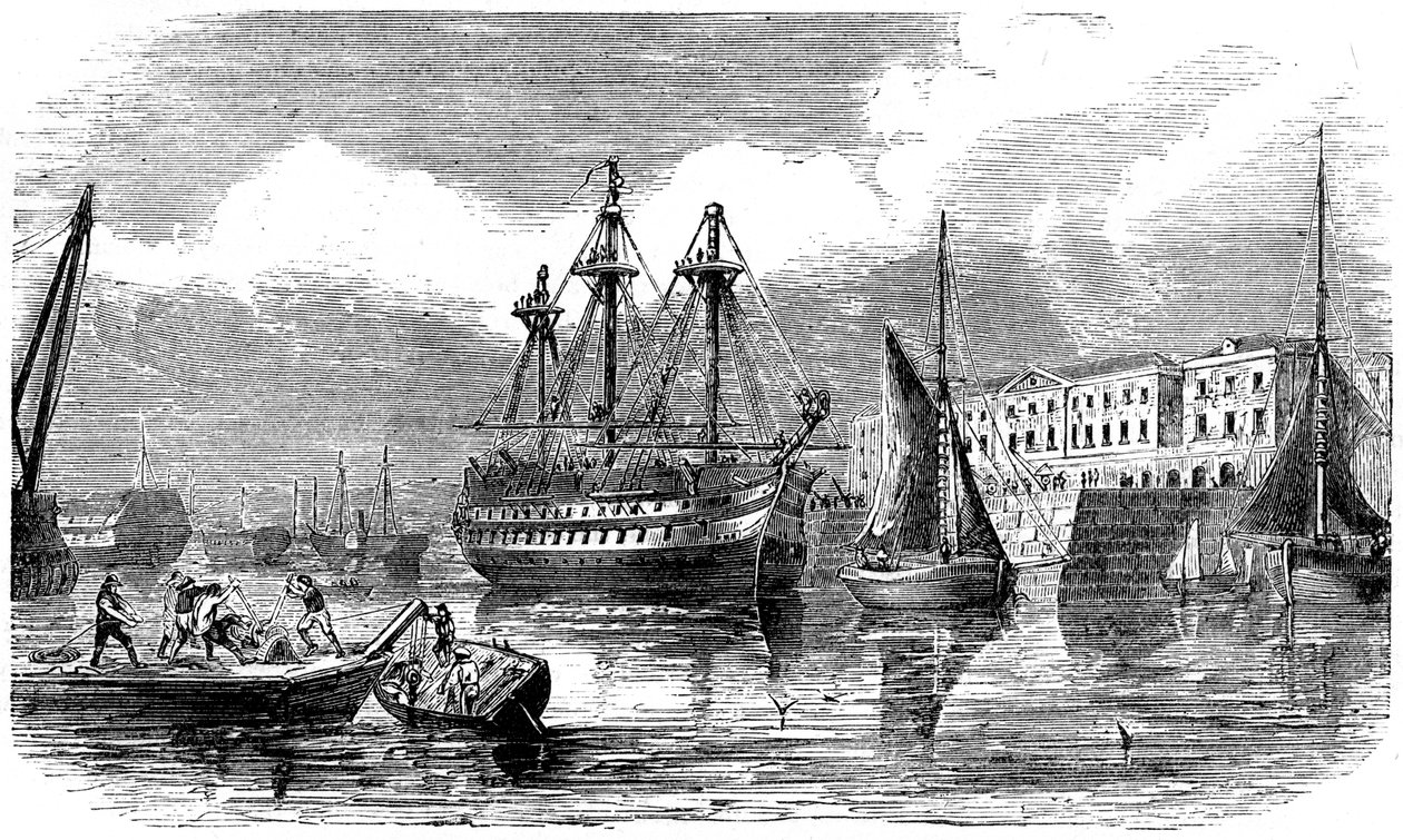 Plymouth, 1800-luku tekijältä Unbekannt