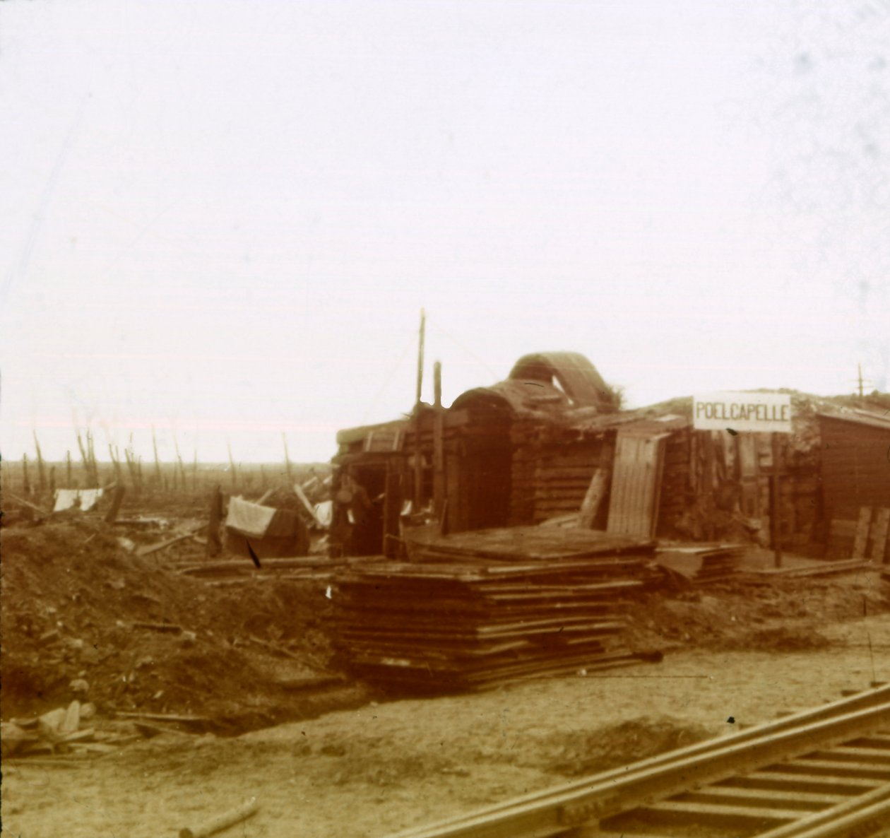 Poelkapelle, Flanderi, Belgia, c1914-c1918 tekijältä Unbekannt