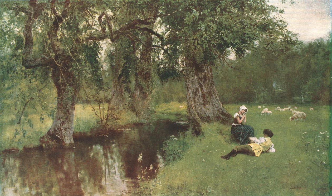 Runoilija ja talonpoika, 1902. tekijältä Unbekannt
