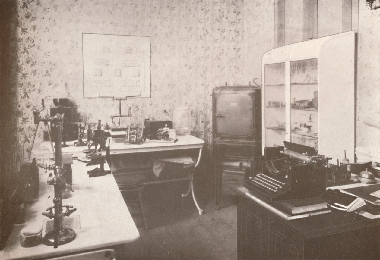 Poliisin bakteriologinen laboratorio, 1914 tekijältä Unbekannt