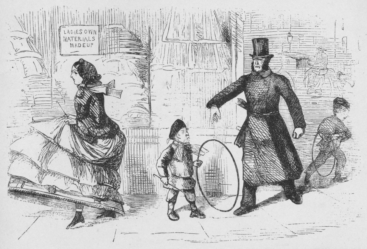 Police Cartoon in the Weekly, c1859, 1938 tekijältä Unbekannt