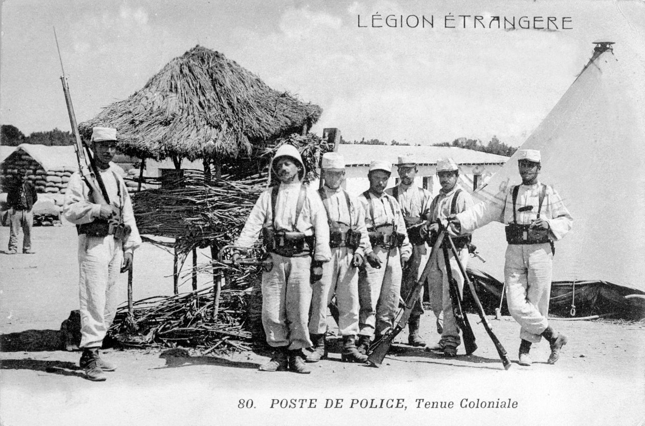 Poliisiasema, Algeria, 1910 tekijältä Unbekannt