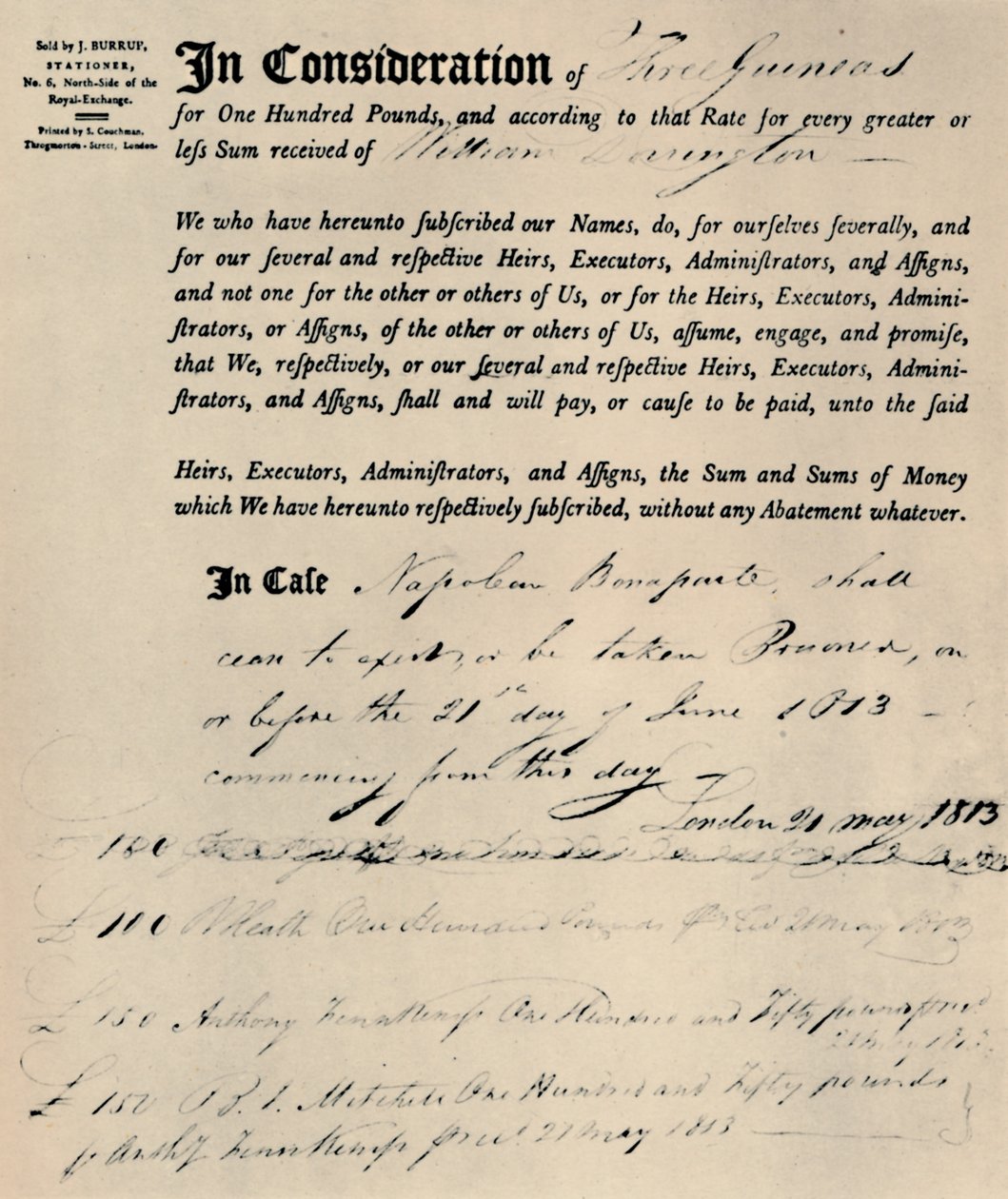 Napoleonin elämänpolitiikka, 1813, 1928 tekijältä Unbekannt
