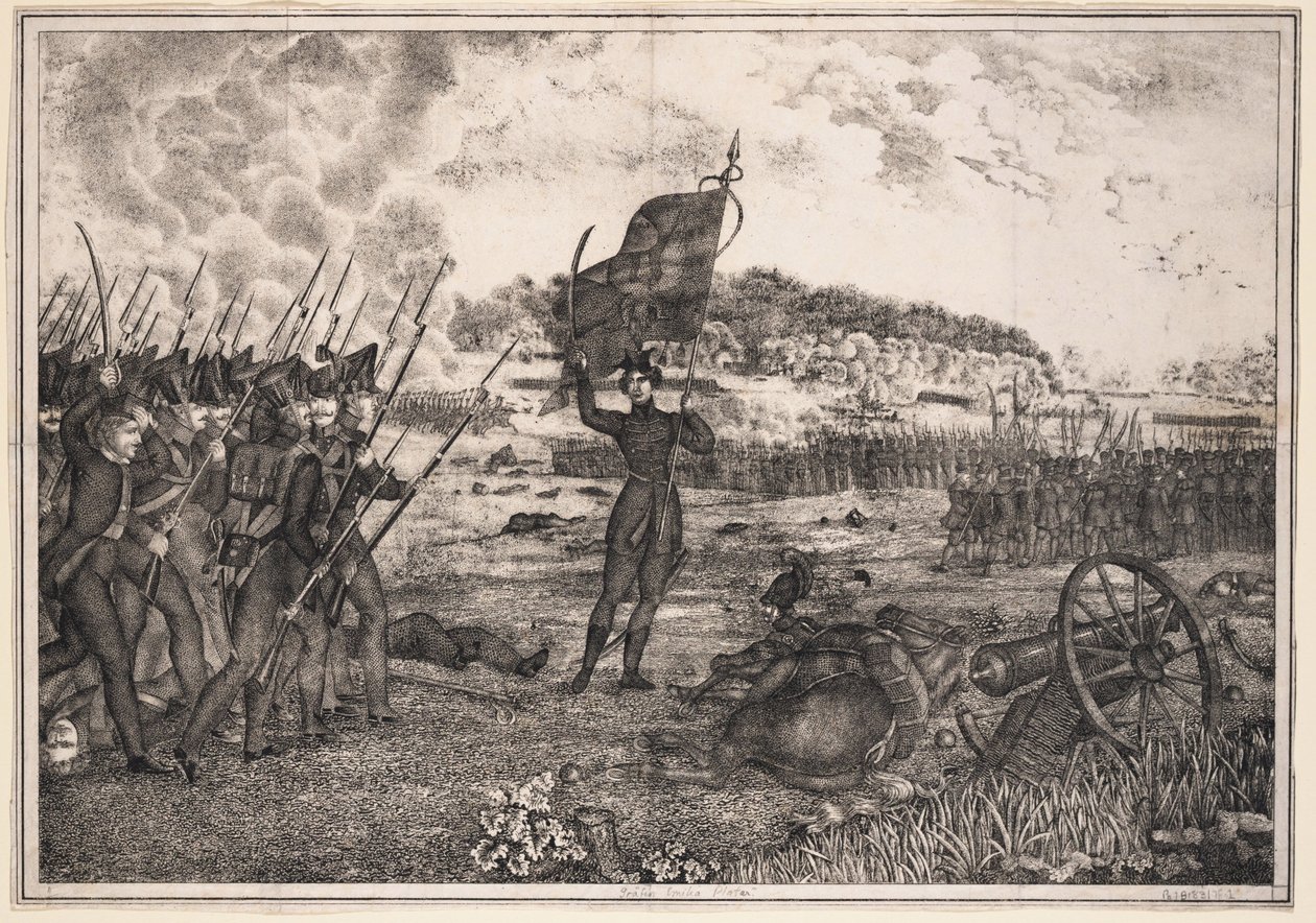 Puolan ja Venäjän sotakohtaus, 1831, 1831 tekijältä Unbekannt