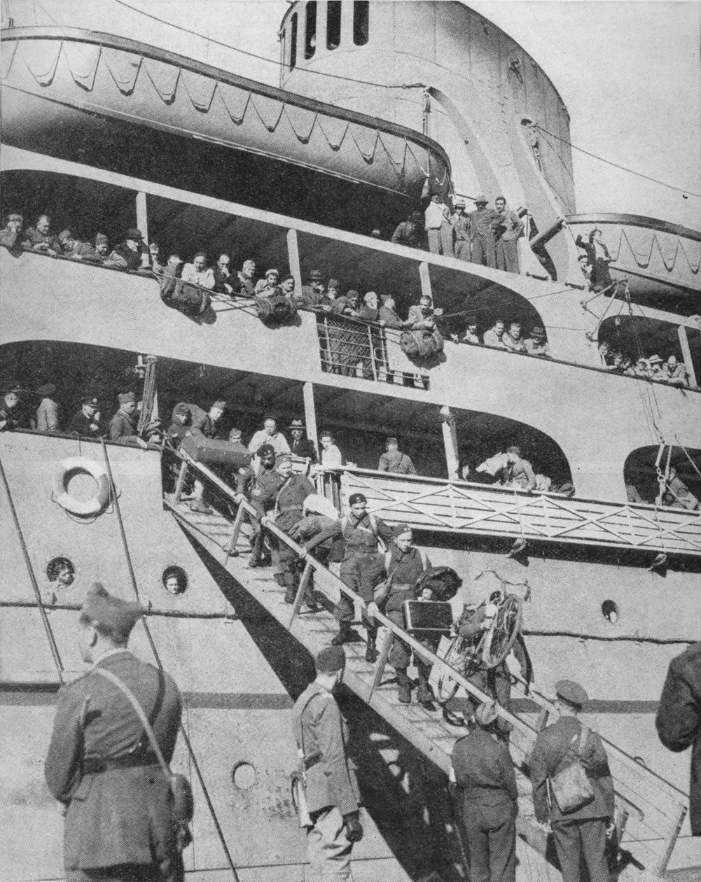 Puolan joukot taistelemaan Britanniaa vastaan, 1940, 1940 tekijältä Unbekannt