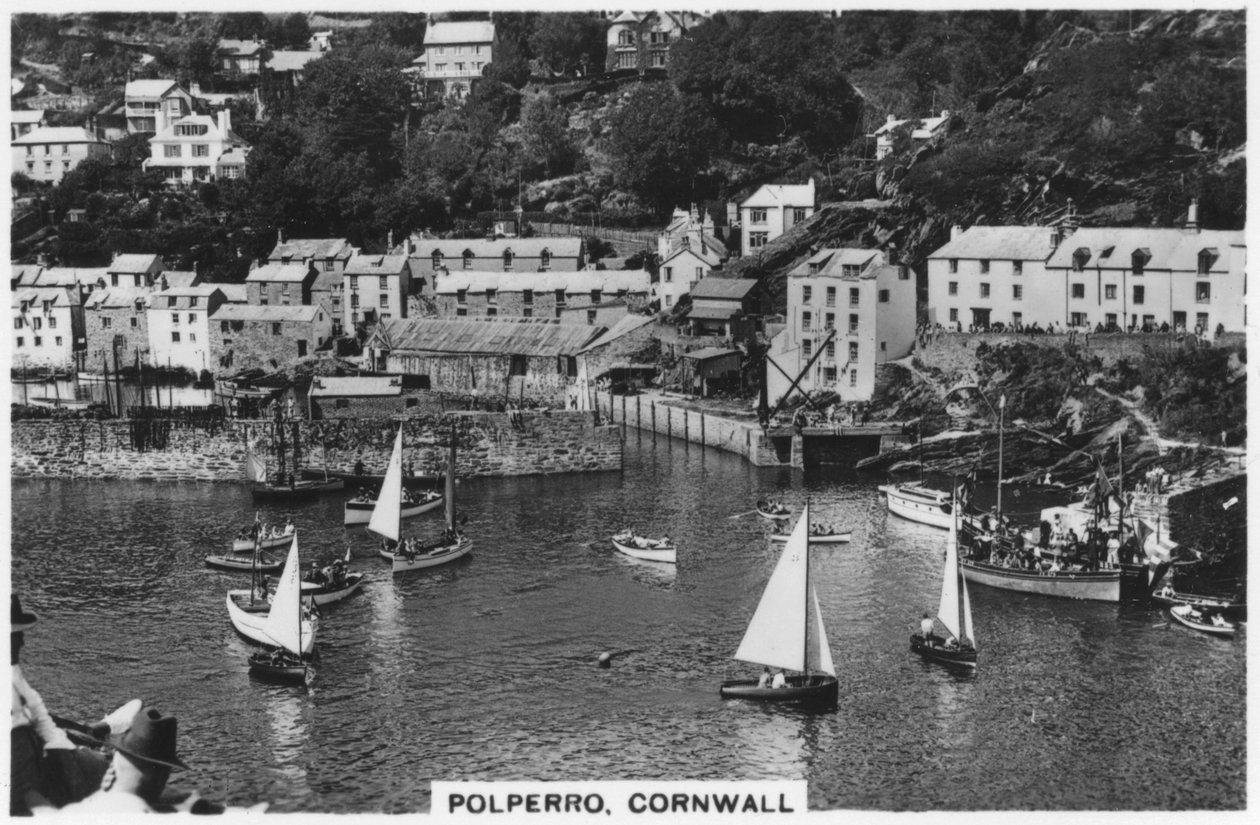 Polperro, Cornwall, 1936 tekijältä Unbekannt