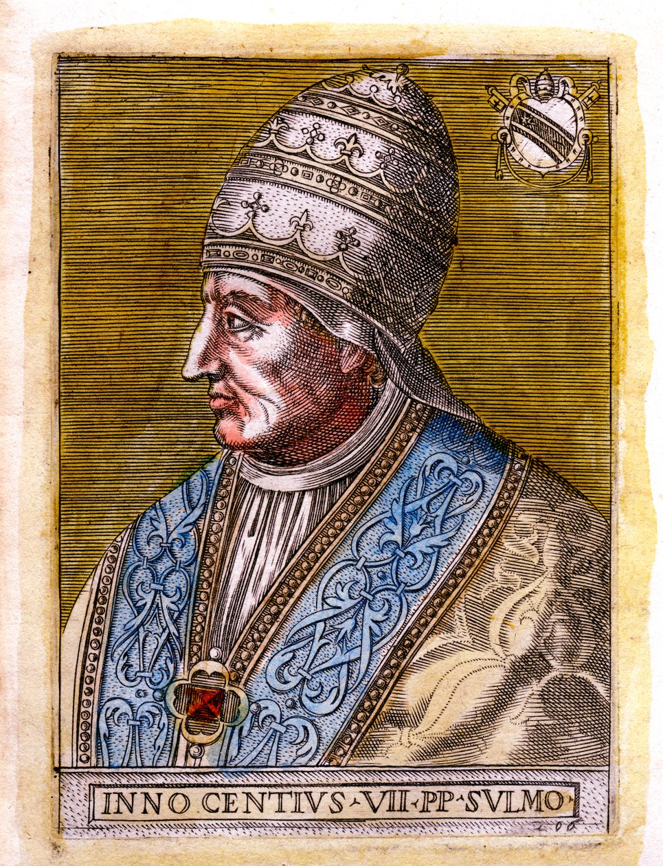 Paavi Innocentius VII c1336-1406, 1800-luku tekijältä Unbekannt
