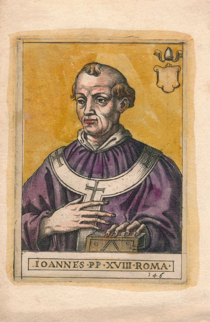 Paavi Johannes XVIII. tekijältä Unbekannt